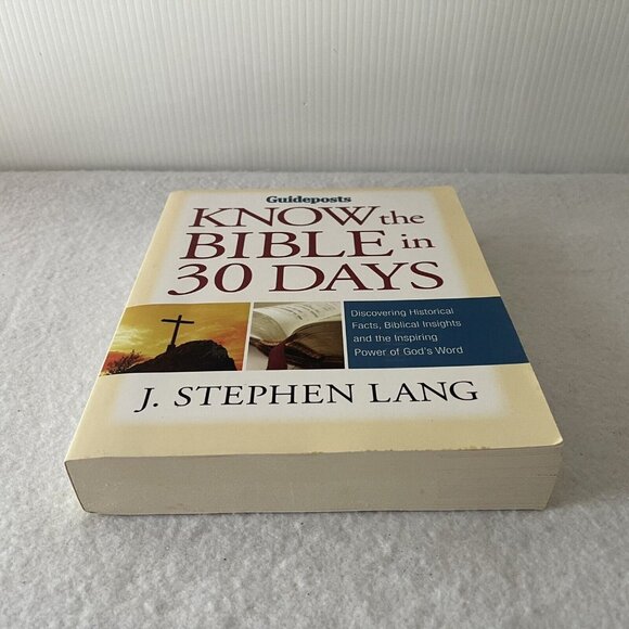 Know the Bible in 30 Days 2008 Paperback Book by J. Stephen Lang - Picture 9 of 15